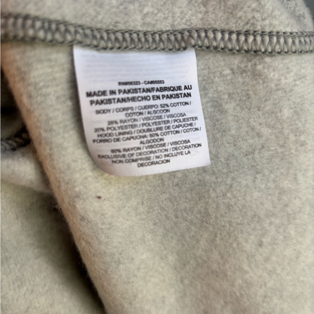 NIKE HOODED GRAY PONCHO NWT - Picture 5 of 6